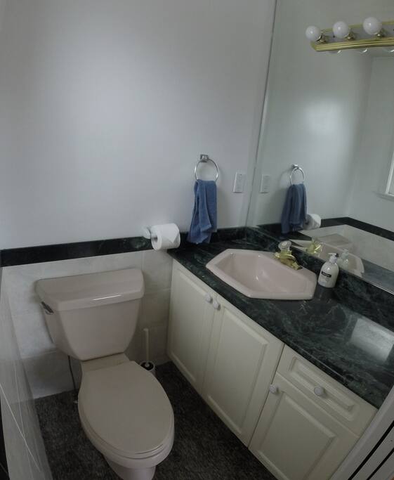 Your own private 1/2 bath