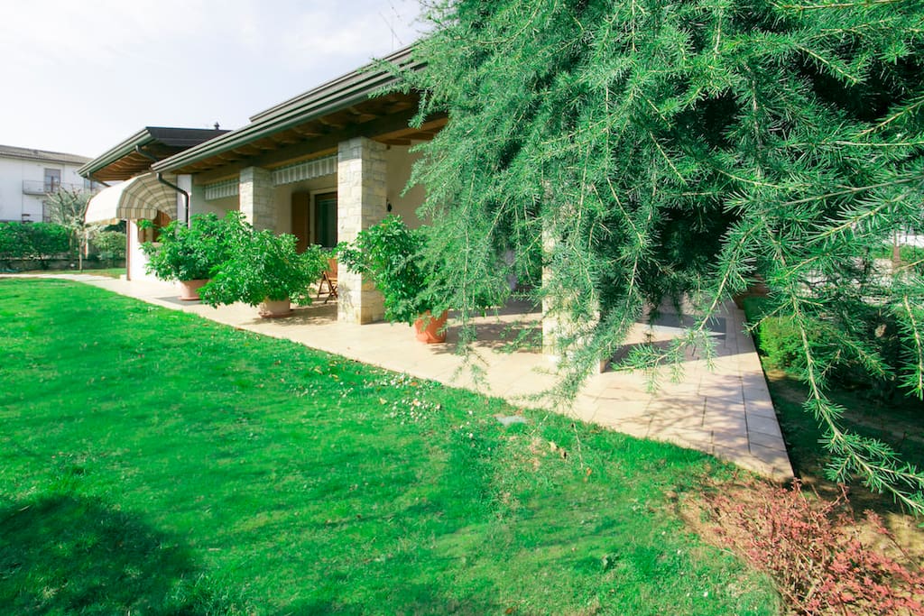 Giardino a disposizione