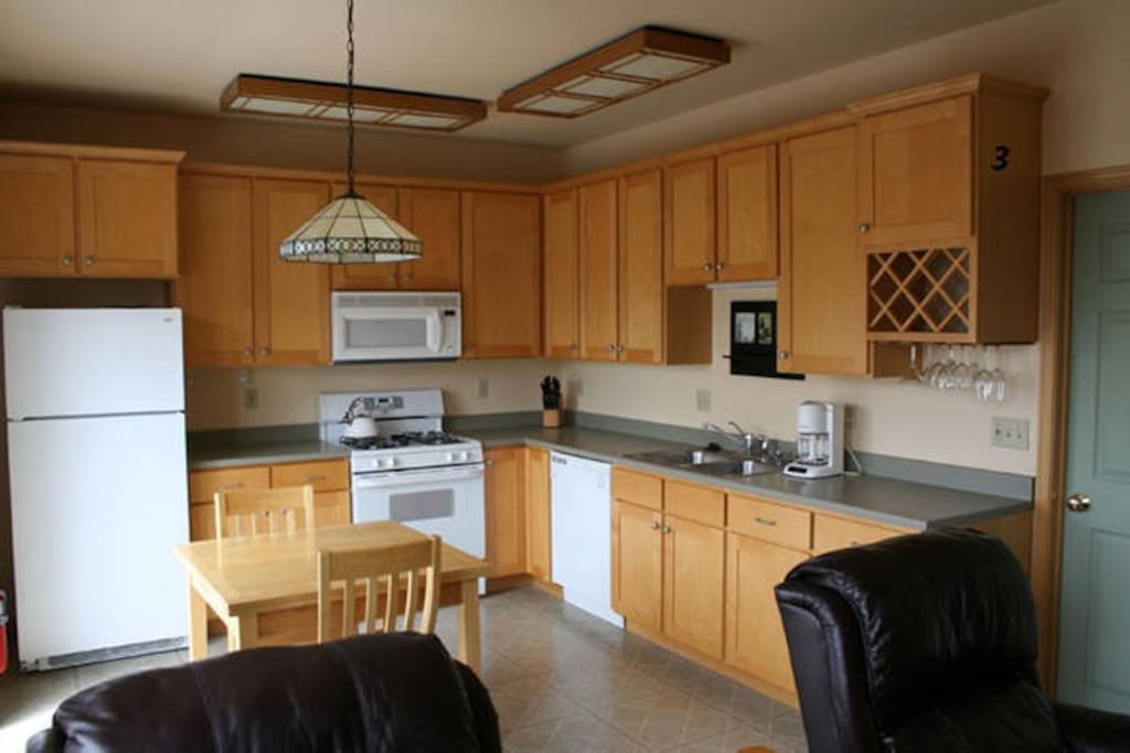 Full kitchen with everything