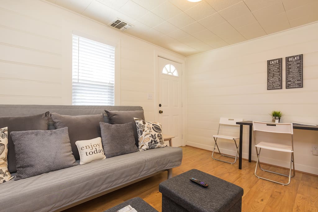 Living/Dining Room in the Cottage