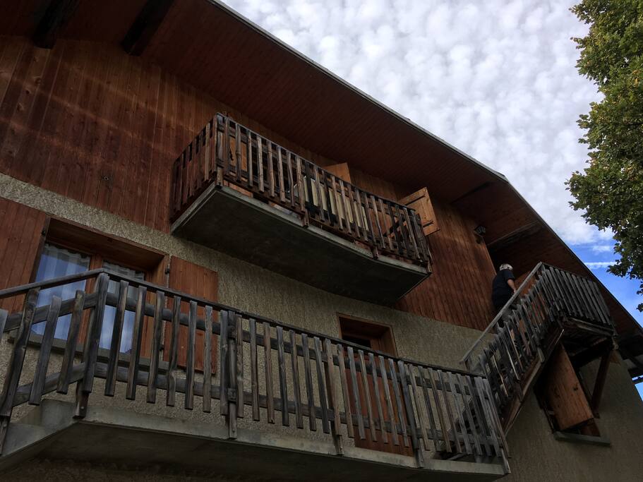 Appartement dernier étage avec balcon
