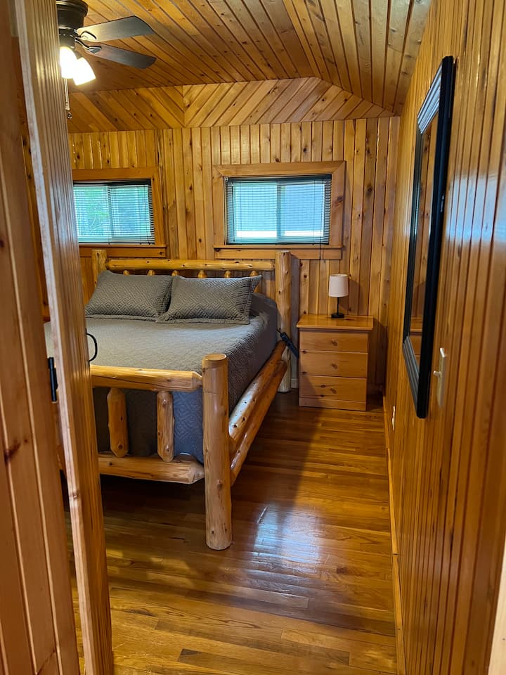 Master bedroom - heated mattress pad added for extra comfort during the winter months.
