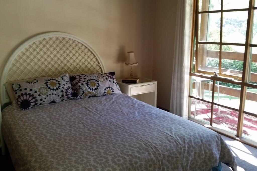 1st room - Master (with ensuite) with mountain and forest views