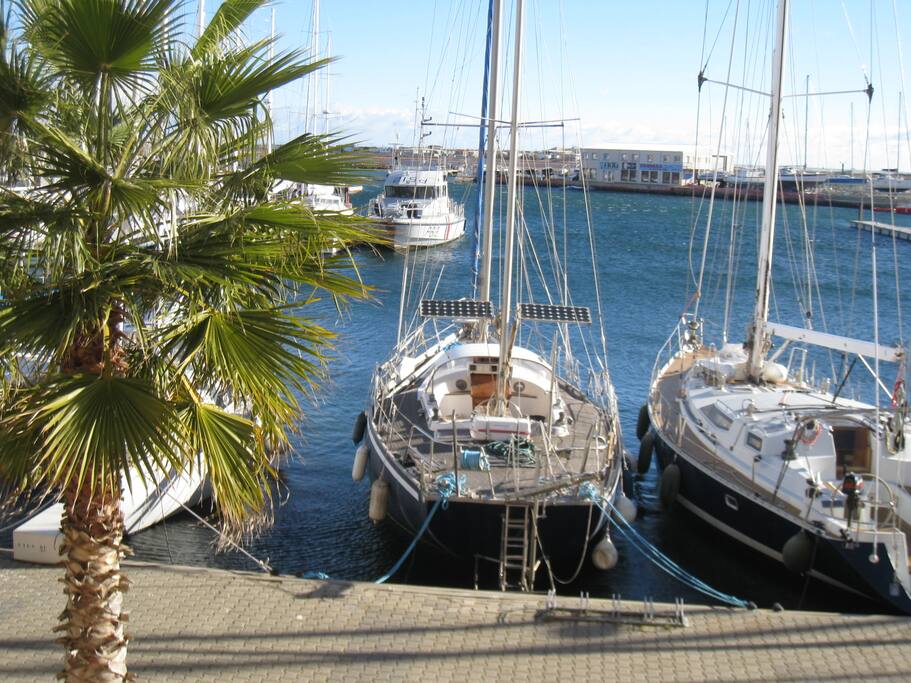 vue sur le port rive droite