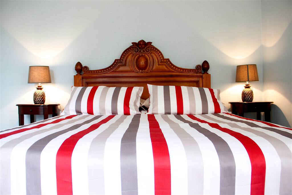 The master bedroom