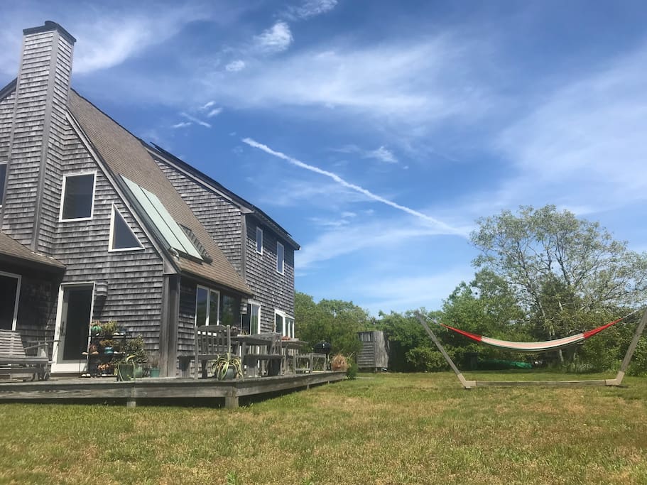 Deck and Yard