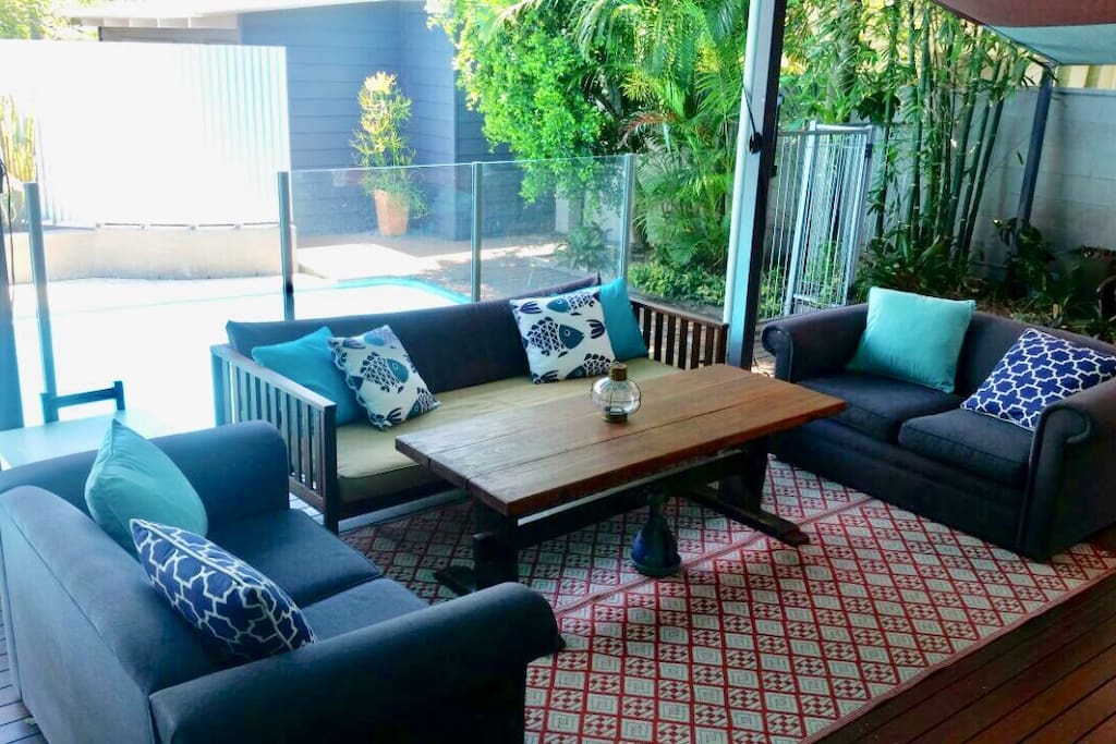 Relaxing outdoor living