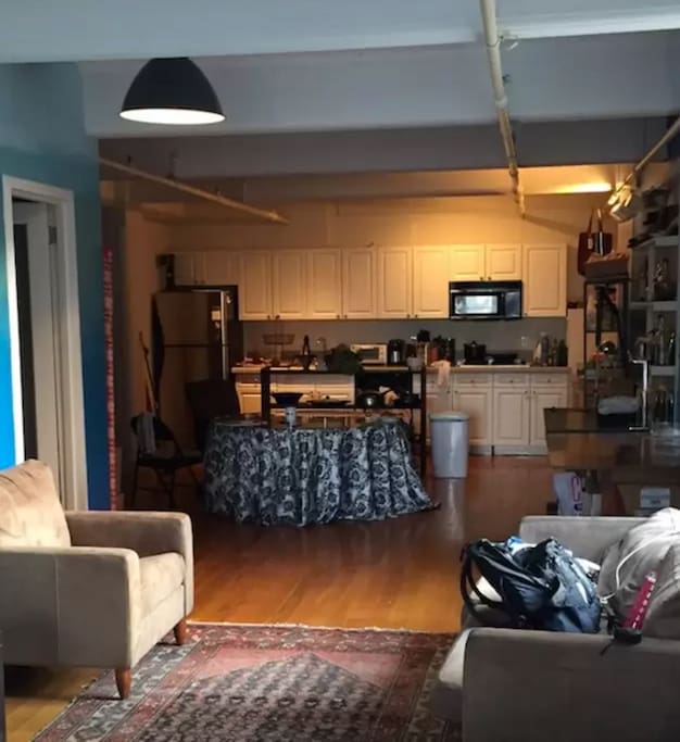 The living room
