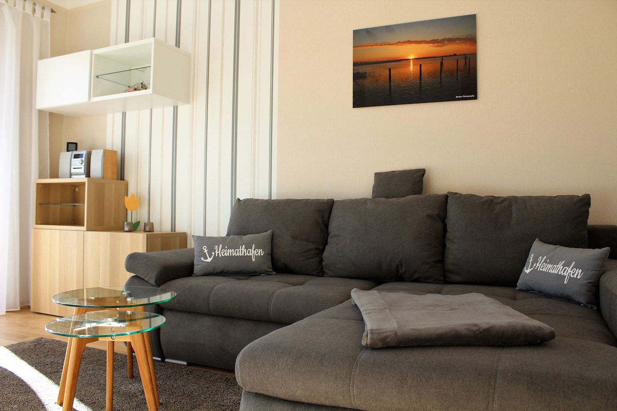 Beliebte Airbnb-Anzeige: Melissa apartment in the seaside resort of Bansin in Heringsdorf
