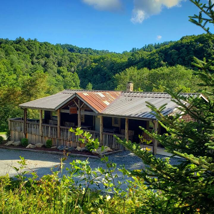 Former General Store Osprey Suite Riverside Cabins for Rent in Boone, North Carolina