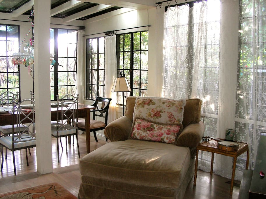 Cozy oversized chaise