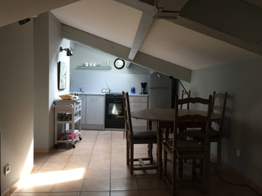 Séjour vue cuisine