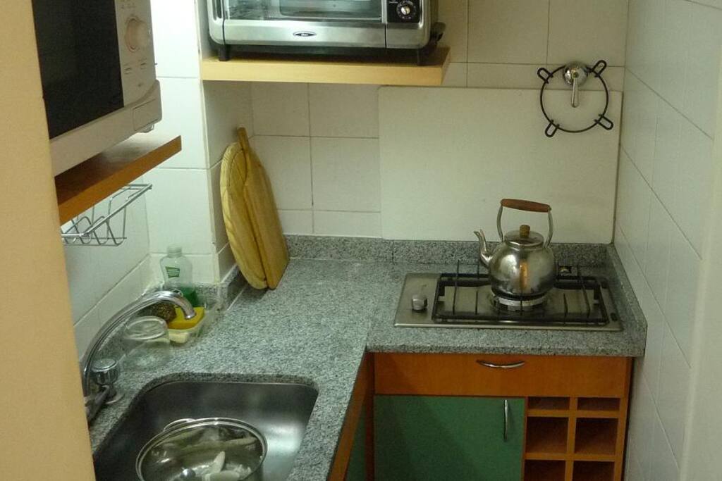 Cocina con todo lo necesario