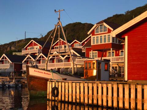 Korshamn - Rorbu for 4 persons Sea view and evening sun