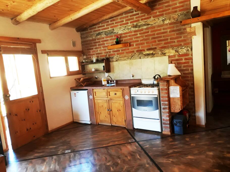 Vista de la cocina