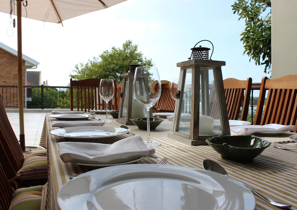 Patio outdoor dining