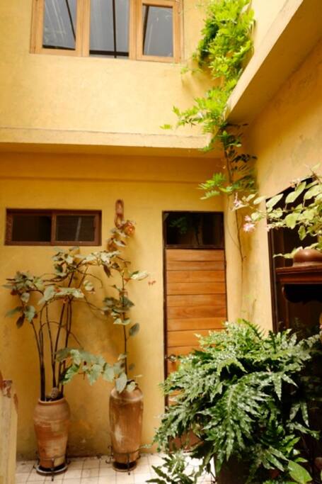 Entrada a la habitación