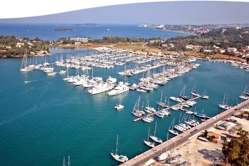 Yacht Marina of Kontokali-Gouvia