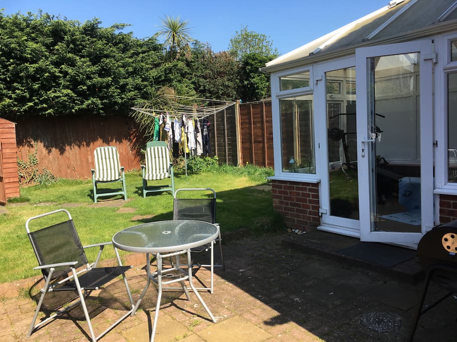Back garden