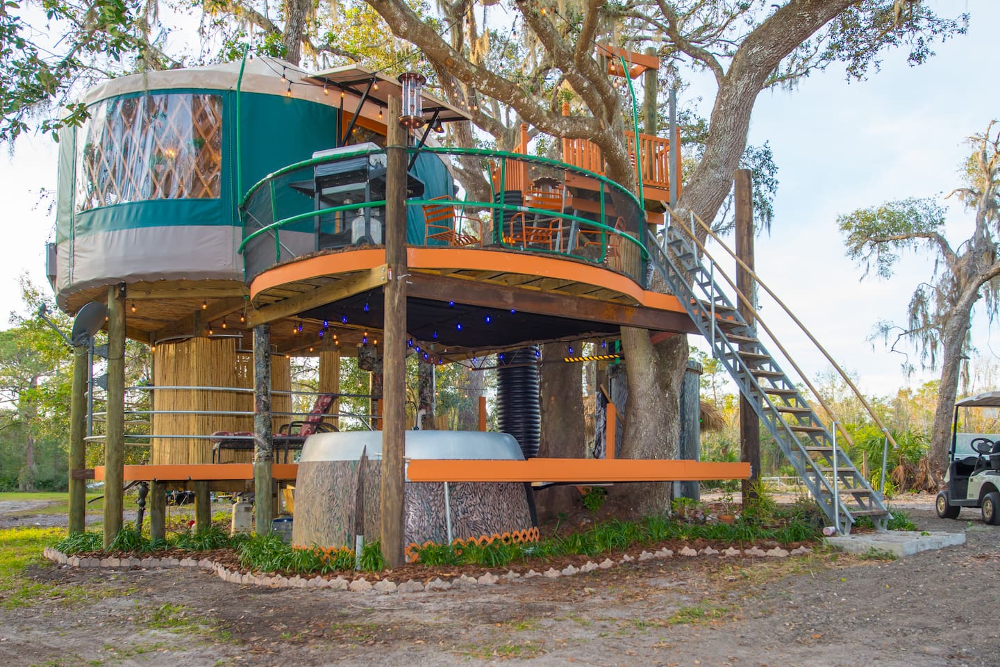 Geneva Florida Treehouse Airbnb Danville