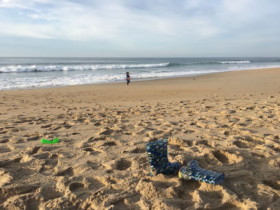 This is the beach closest to our house. It's a quick ride in the car or about a 20 min walk.