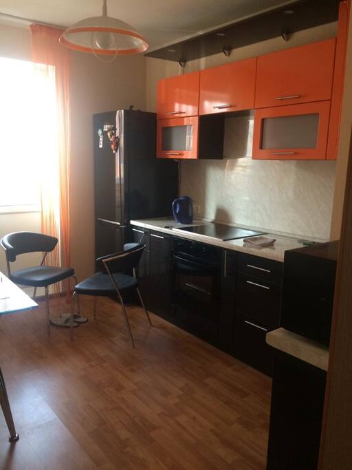 Kitchen have balcony
