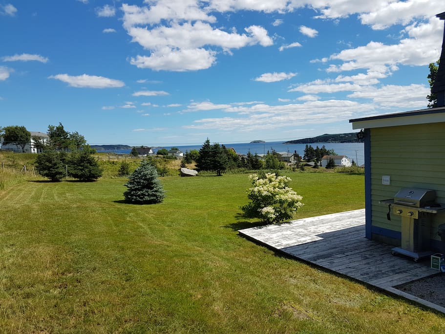 Panoramic view of Witless Bay