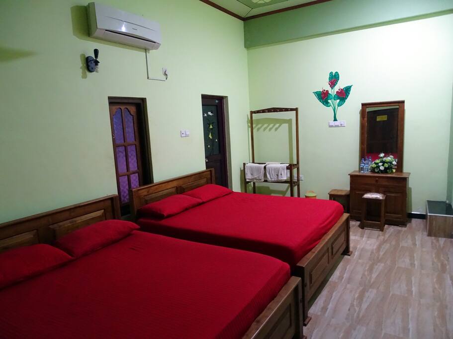 Our clean and spacious accomodation