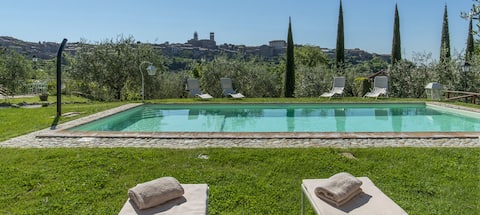 Pieve Mirabella - house with panoramic view