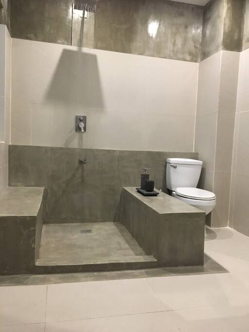 The bathroom