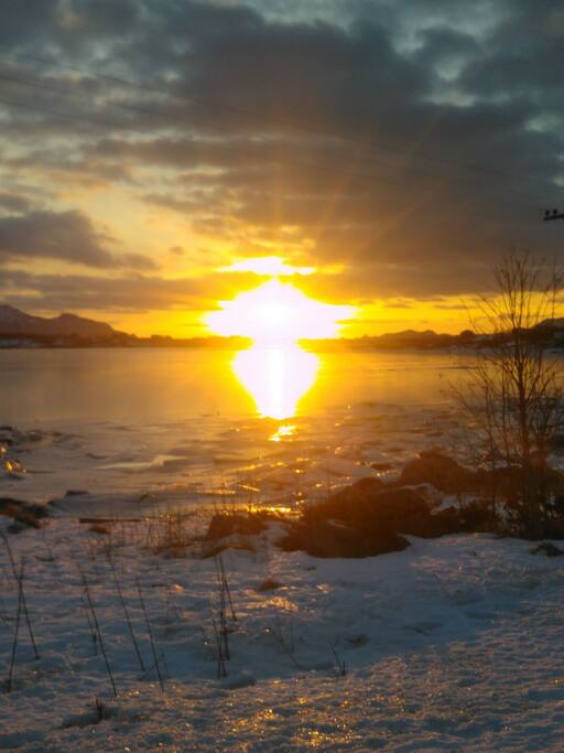 Perfect place in the winter months to take photos