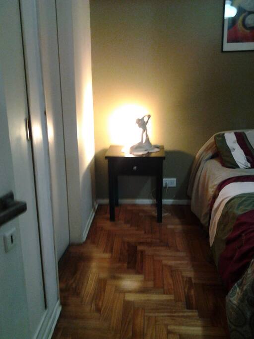 Nicely refinished oak floor. Throughout the apartment.