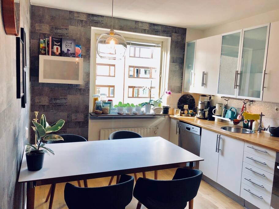Kök med diskmaskin/Kitchen with dishwasher