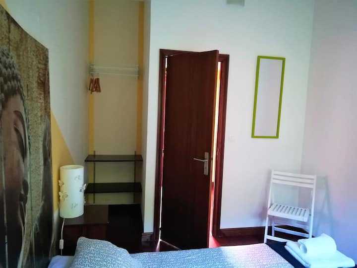Quarto 2 - Casal - vista jardim