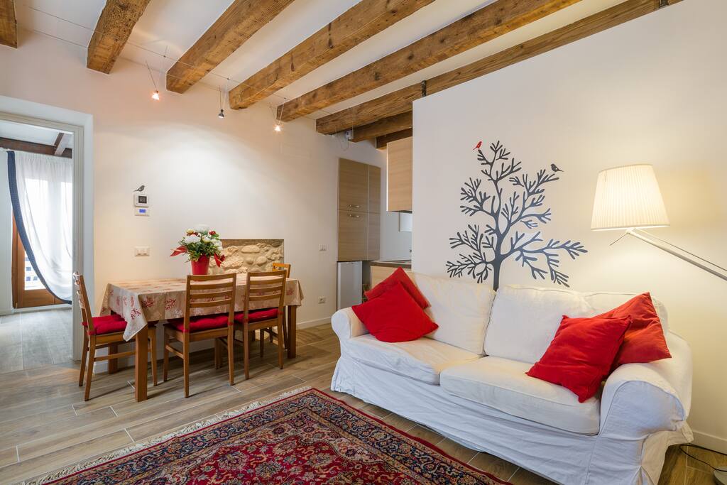 A super comfortable living room