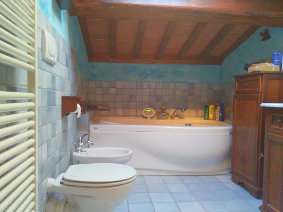 bagno privato mansarda
