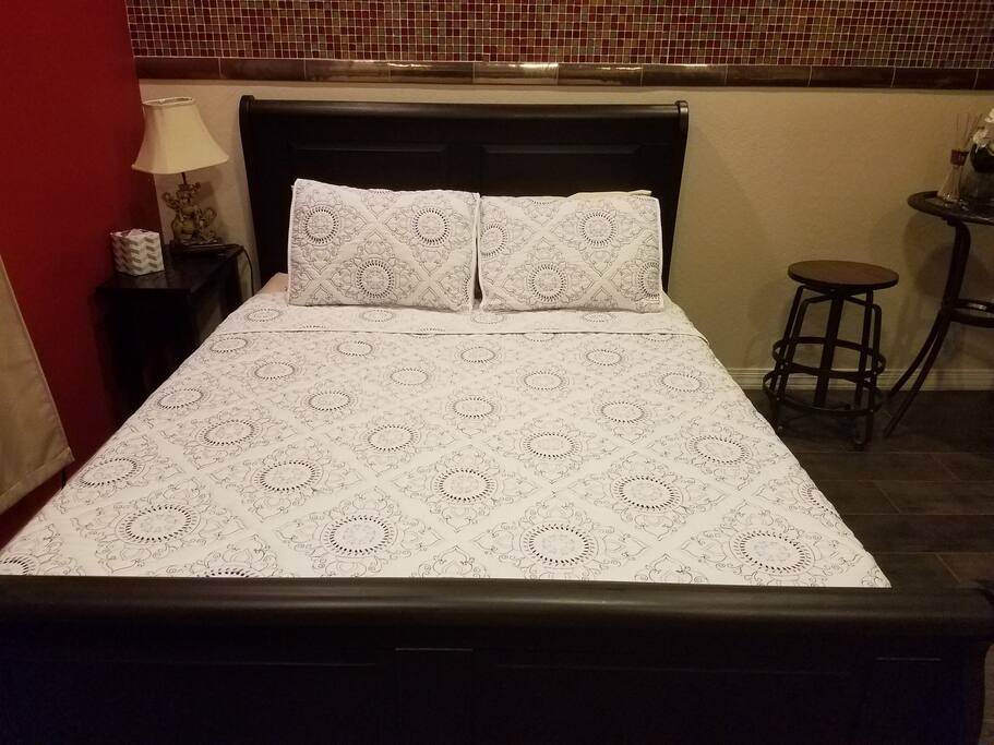 Comfy Queen Bed