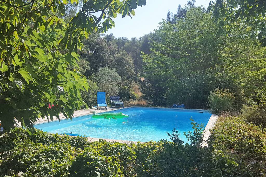 Un bain de fraîcheur en pleine nature.
