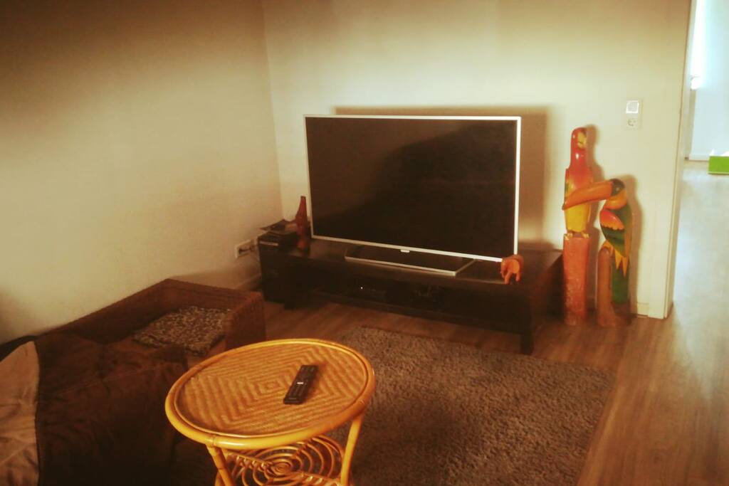Wohnzimmer inkl. großem Fernseher