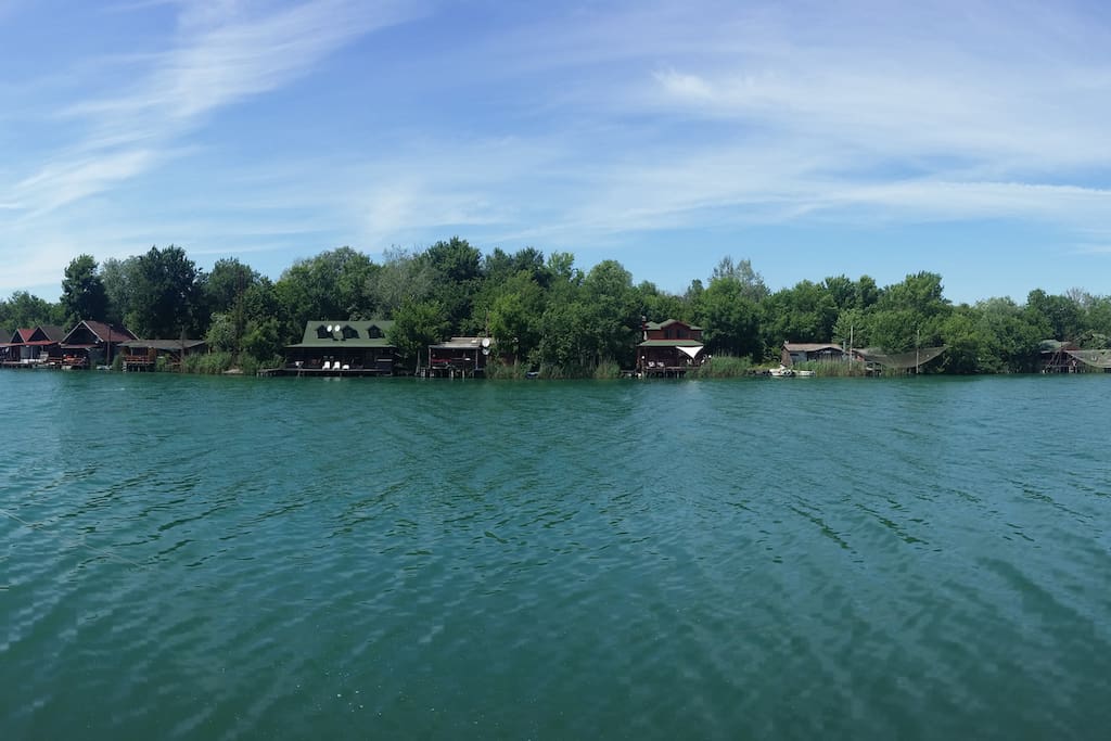 View on the other river bank