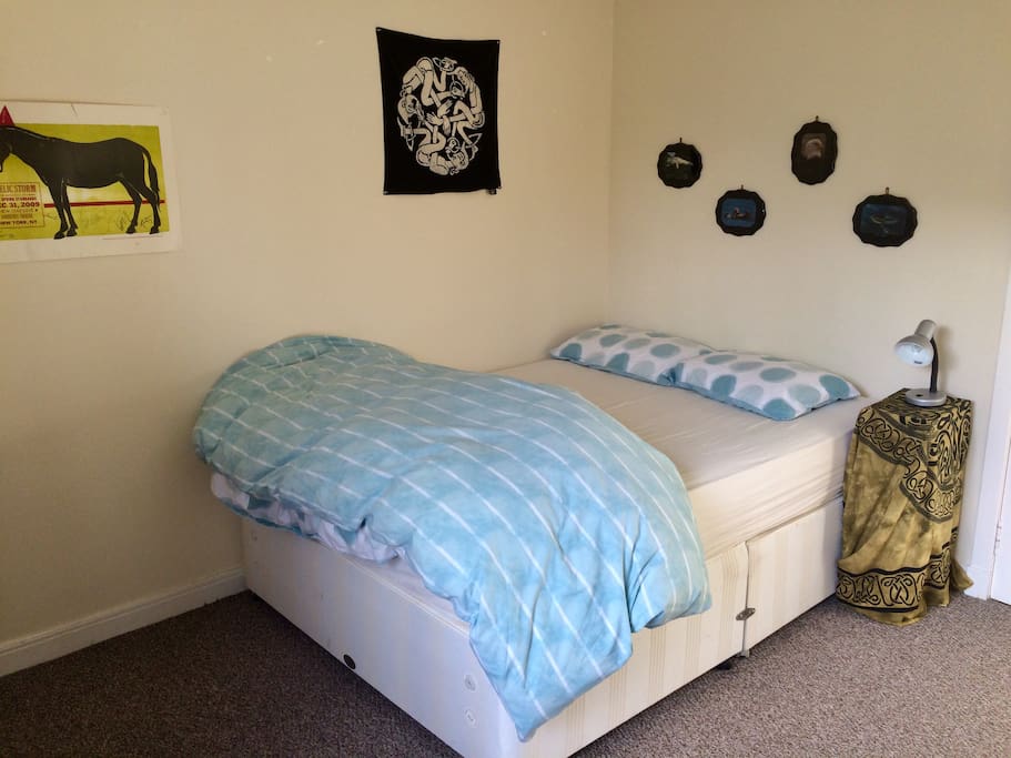 Your bedroom. We hear the bed is very comfy. :)