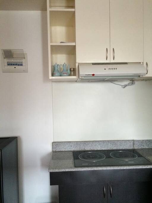 cooking range with hood