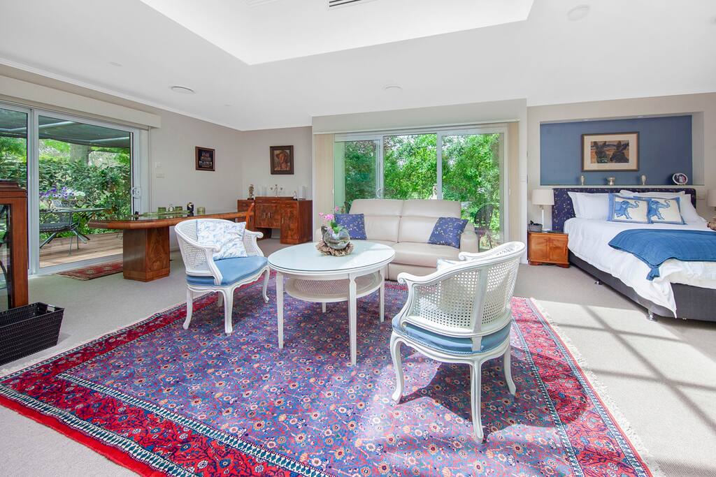 Comfortable sitting area
