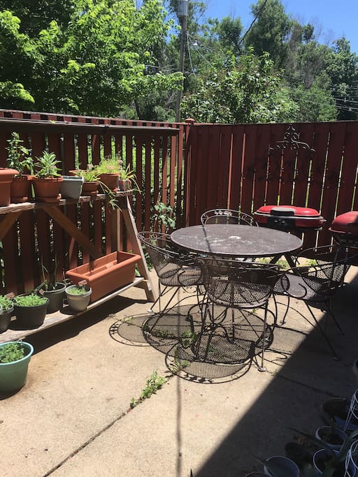 Relax on the patio!