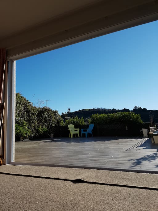 sunny deck