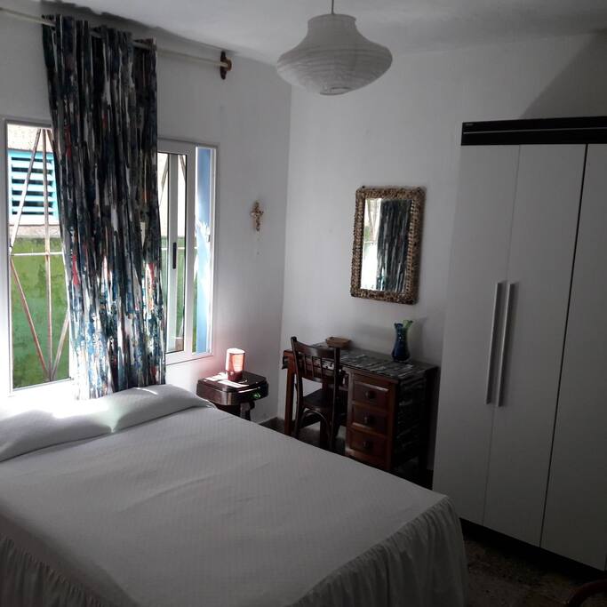 sleeping room with a/c
