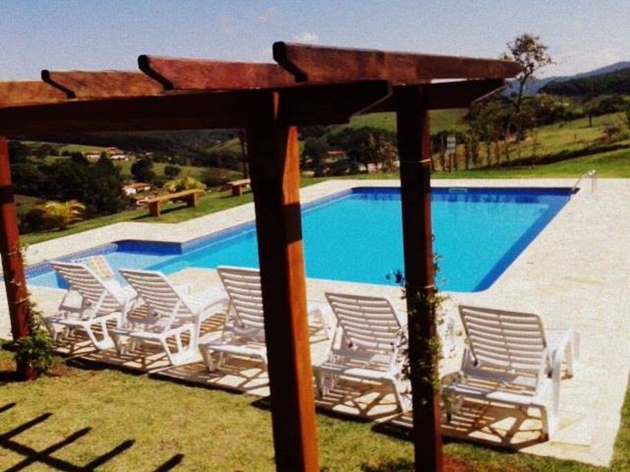Piscina temperada - Solar heated pool