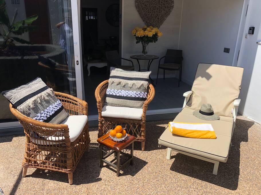 Relaxing Terrace Furniture