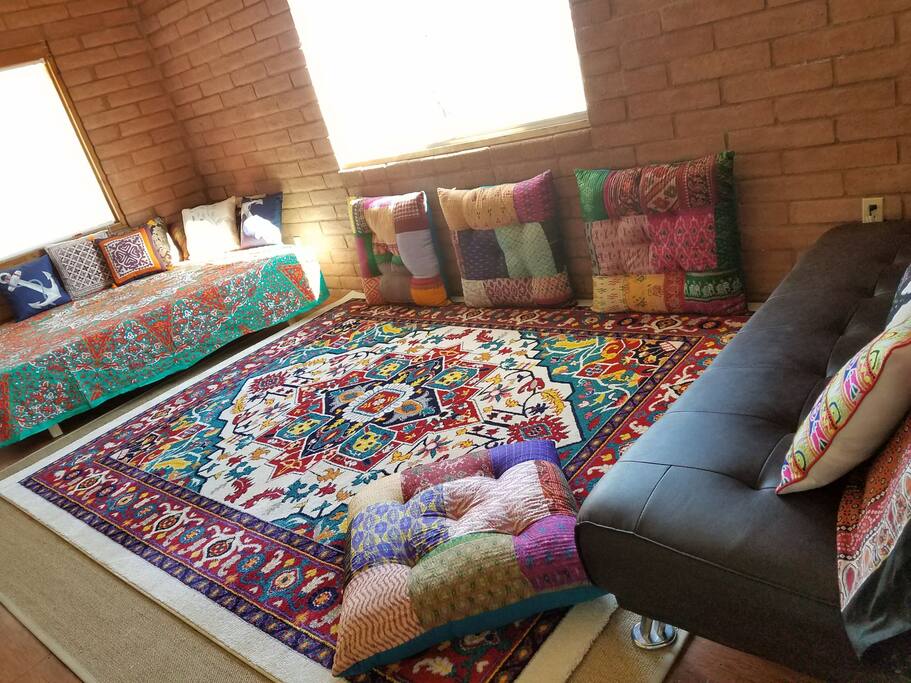 spacious living area