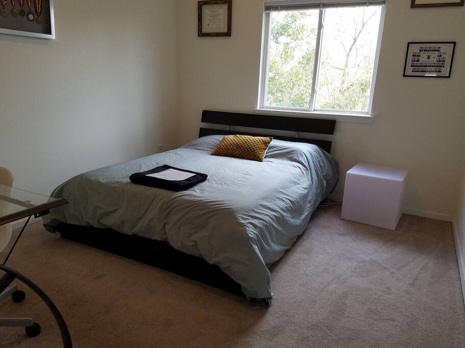 Your room! (3rd floor, 3rd door on the right.)